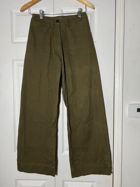 Ali Golden Wide Leg High Waist Cotton Pant Women’s XS S